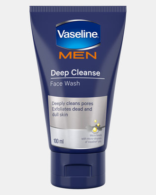 Photo of Vaseline 100ml For Men Deep Cleanse Scrub Face Wash by