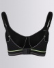 Moulder Compression Mesh Bra Black Apple Photo