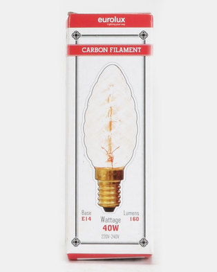 Photo of Eurolux Filament Light Bulb Candle Twisted 7AK Clear