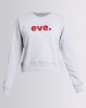 All About Eve Printed Crewneck Sweatshirt Grey Photo