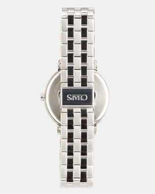 Photo of CHAPS Stainless Steel Strap Watch Silver-Tone