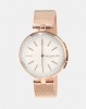 Skagen Stainless Steel Mesh Strap Watch Rose Gold Photo
