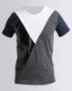 Utopia Colourblock Tee Navy Photo