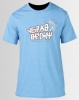 Primate Collectables Marvel Guardians Of The Galaxy KLYN Language T-Shirt Blue Melange Photo