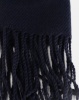 You I You & I Medium Weight Winter Pashmina with Fringing Navy Photo