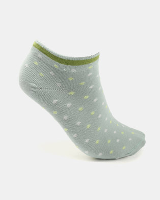 Photo of You I You & I 2 Pack Small Dots Ankle Socks Multi Grey/Pink