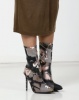 Dolce Vita Couture Mid Calf Boots Beige Photo