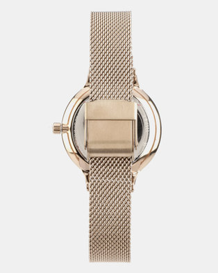 Photo of Skagen Watch with Mesh Strap Gold-plated