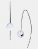 Skagen Sea Glass Steel Earrings Silver-plated Photo