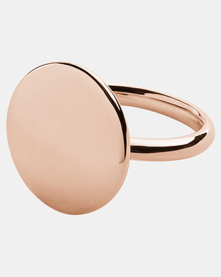 Photo of Skagen Elin Ring Rose Gold-plated Stainless Steel