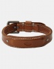 Fossil Chunky Buckle Leather Bracelet Tan Photo