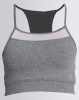 FIT Gymwear Stardust Crop Grey Mel Photo