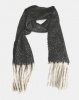 Lily Rose Lily & Rose Medium Knit Grey Scarf Photo