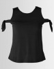 Utopia by Zandre Slinky Bardot Top Black Photo