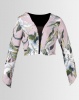 Utopia by Celeste Floral Bolero Top Nude Photo