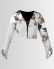 Utopia by Celeste Floral Bolero Top Green Photo