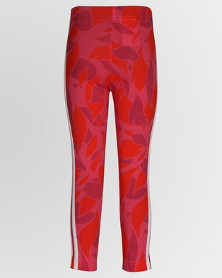 Photo of adidas Performance Girls Cotton Tights Red