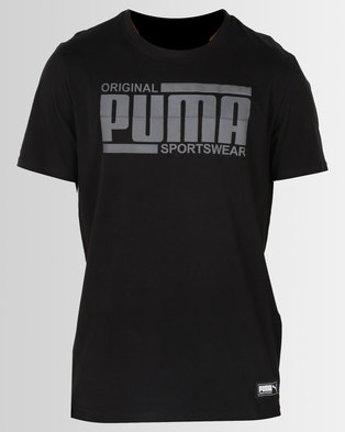 Photo of Puma Sportstyle Core Athletics Tee Black