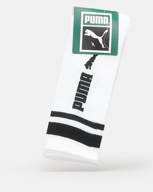Photo of Puma Sportstyle Core Puma Mens Brand Socks Single White