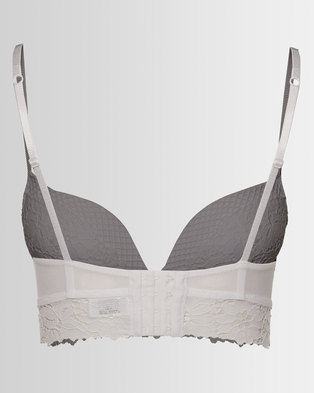 Photo of New Look Lace Longline Bra White