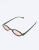 You I You & I Slim Sunglasses Black/Red Photo