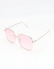 You I You & I Large Sunglasses Gold and Pink Photo