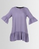 G Couture Frill Hem Tunic Grape Photo