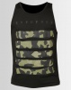 Utopia Camo Print Vest Black Photo