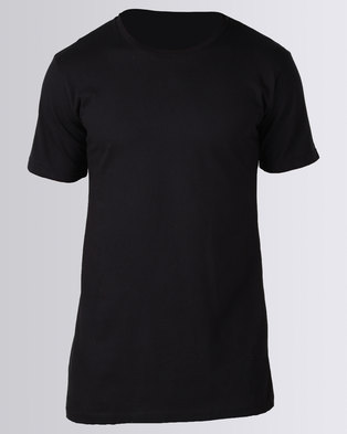 Photo of Fittees Clothing Long Line Tee Black