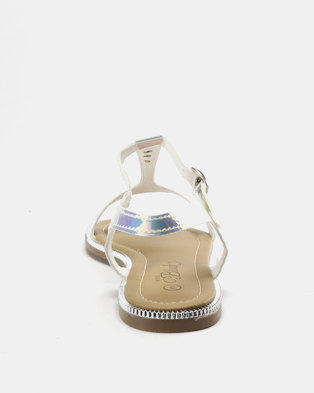 Photo of Miss Black Astrid Sandals Silver