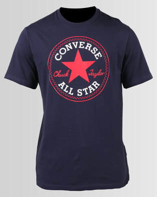 Photo of Converse Chuck Patch Tee Obsidian Photo of Converse Chuck Patch Tee Obsidian