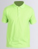 Utopia 175g Pique Polo Tee Lime Green Photo