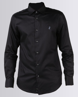 Photo of Polo Mens Custom Fit Greig Shirt Black