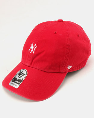 Photo of 47 Brand New York Yankees Base Runner Clean Up Cap Red