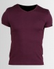 Soviet Bolt Evo Short Sleeve Muscle Fit T-Shirt Bordeaux Photo