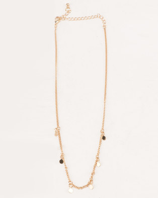 Photo of All Heart Fashion Layered Necklace Gold Toned