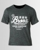Utopia Bronx Tee Black Melange Photo