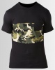 Utopia Colourblock Camo Tee Black Photo