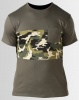 Utopia Colourblock Camo Tee Khaki Photo