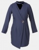 Utopia Choker Wrap Dress Navy Photo