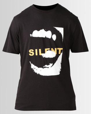 Photo of Silent Theory Silent Voice Tee Black