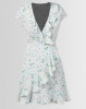 Revenge Wrap Frill Dress Mint Photo