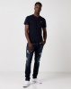 Cutty CCable Mens T-Shirt Navy Photo