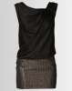 Utopia Colourblock Dropped Waist Tunic Dress Multi Photo