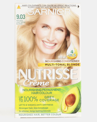 Photo of Garnier Nutrisse Creme Natural Light Beige Blonde