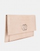 New Look Croc Verity Circle Clutch Bag Pink Photo