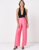 Sissy Boy Girl Boss Flare Leg Trousers Coral Photo