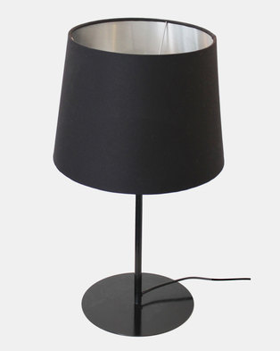 Photo of Fundi Light Living Fundi Light & Living Metal Upright Table Lamp Black