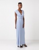 City Goddess London Multiway Chiffon Maxi Dress Blue Photo