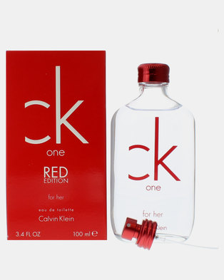 Photo of Calvin Klein Ck One Red F Eau De Toilette 100ml
